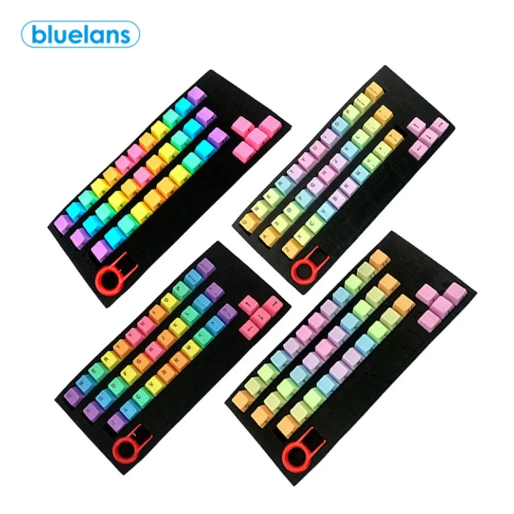 37 клавиш для игр transmicidus PBT набор ключей АБС светильник защита цветная подсветка