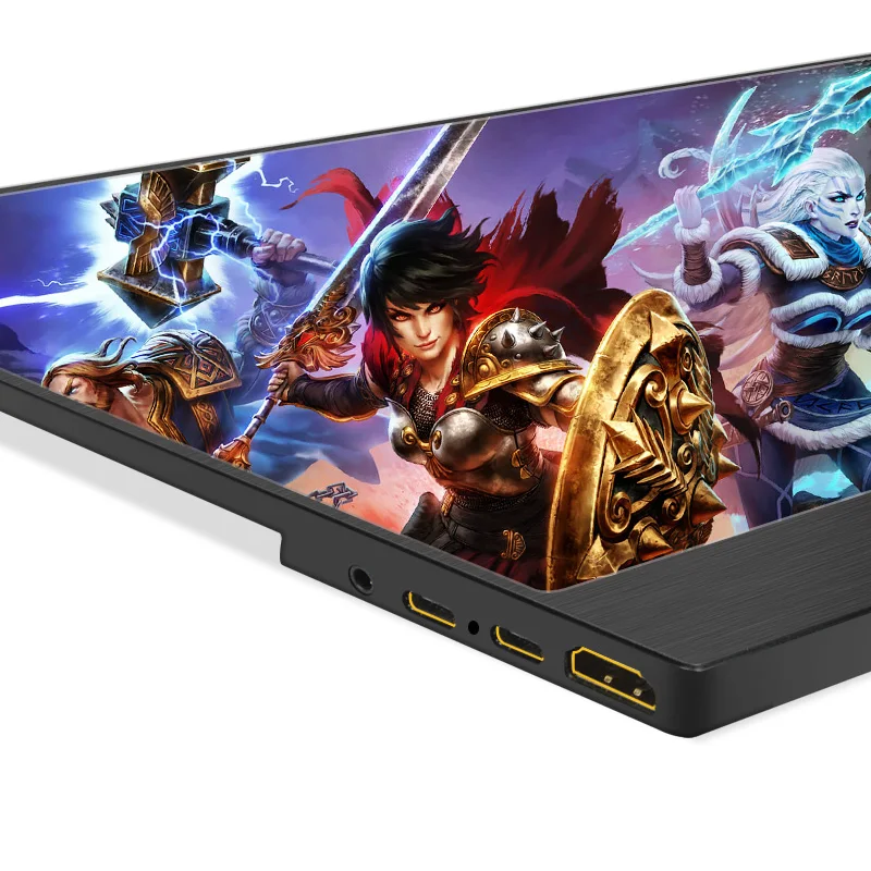 13.3 inch 4k portable monitor full HD with Type-C USB HDMI for expand mobile PC laptop game office second screen | Компьютеры и офис