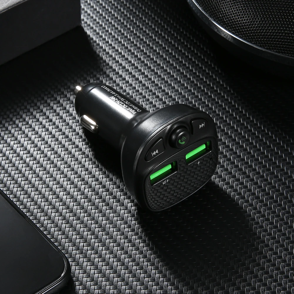 Устройство зарядное FLOVEME в прикуриватель USB для iPhone Xiaomi samsung huawei | Мобильные