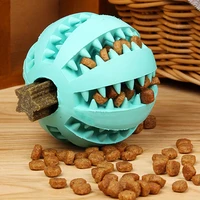 toys for dogs rubber dog ball for puppy funny dog toys for pet puppies large dogs tooth cleaning snack ball toy for pet products