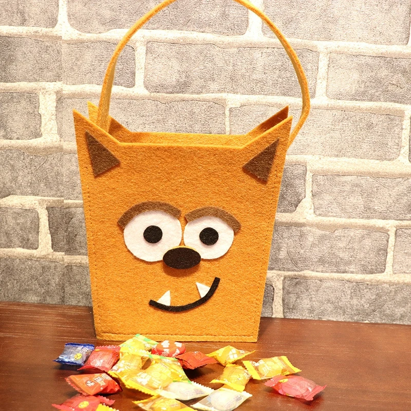 Мультяшная Сумка-тоут для Хэллоуина Детская Подарочная сумка фокусов или