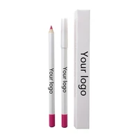 private label 21 colors lip pencil oem custom cosmetic lip liner wholesale waterproof custom logo makeup lip liner brown