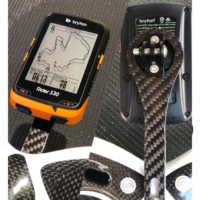 Кронштейн для компьютера углеродное крепление велосипеда компьютерная ручка