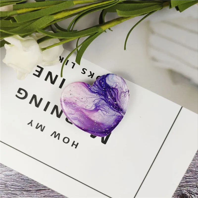 Окрашенная эпоксидная подставка для телефона кольцо iPhone X XS 8 Xiaomi попсокет