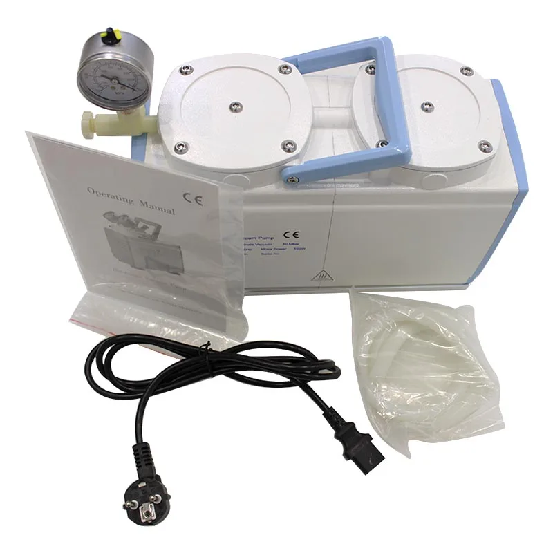 Мембранный вакуумный насос без масла двойная головка 30 л/мин GM 0.50B|Аксессуары для