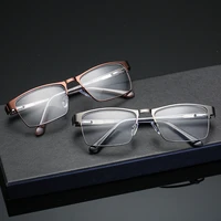 new arrival full rim spectacles metal frame glasses men business style bifocal reading eyewear