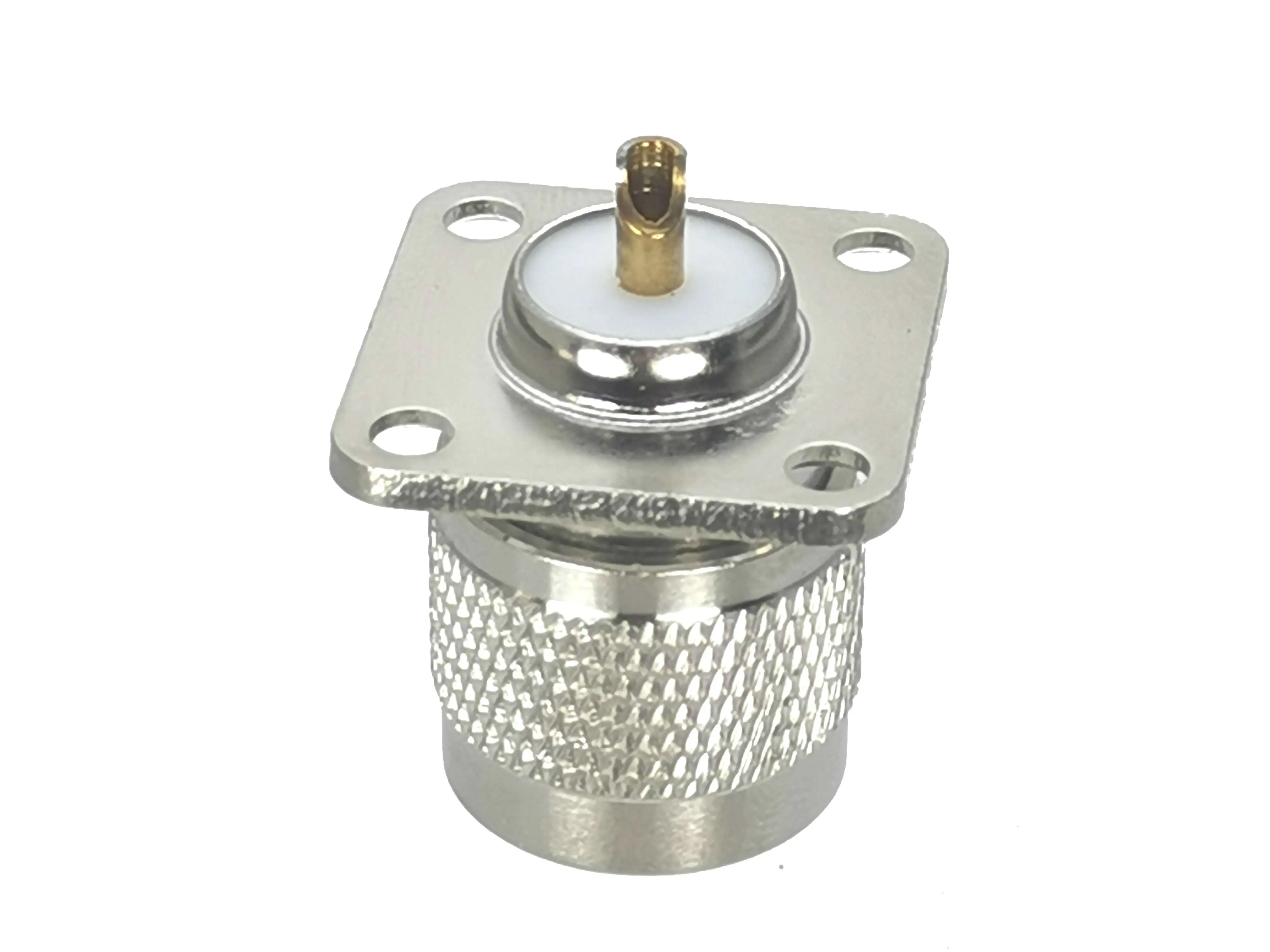 1 шт. разъем UHF PL259 штекер 4 отверстия фланцевое паяльное крепление RF коаксиальный