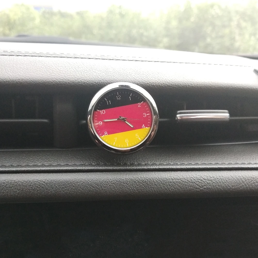 Автомобильные часы приборная панель цифровые аксессуары для сидений Porsche Opel Mazda