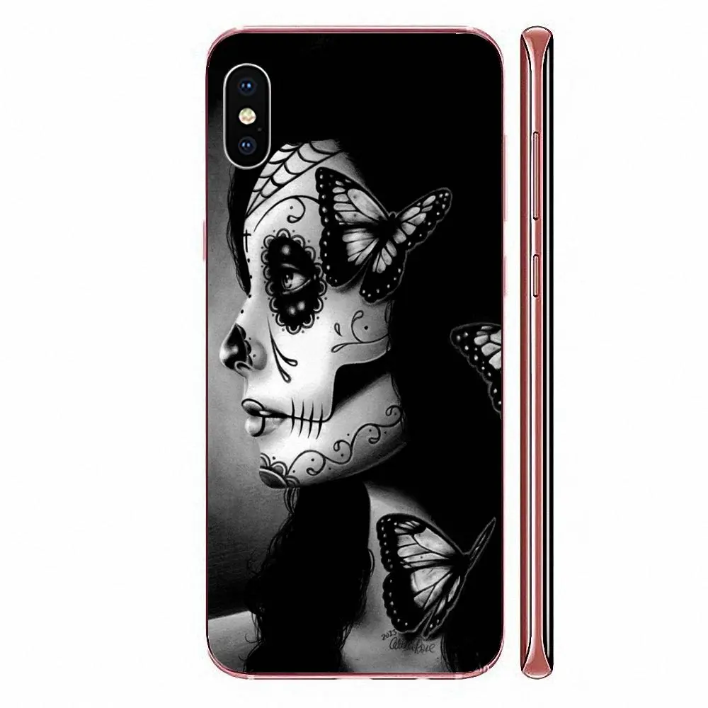 Жесткий чехол из ТПУ с принтом Dead Girl для Sony Xperia Z Z1 Z2 Z3 Z4 Z5 compact Mini M2 M4 M5 T3 E3 E5 XA XA1 XZ