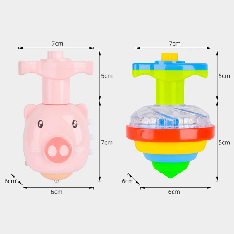 Красочные мигающие светодиодные огни лазерный музыкальный гироскоп детские