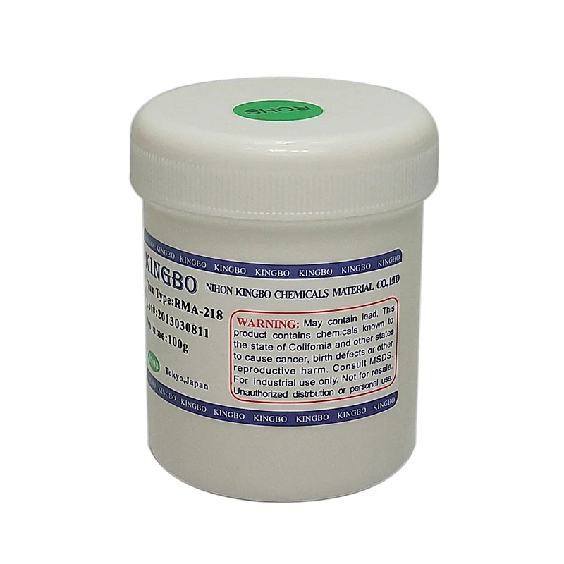 BGA Solder Flux Paste 100g Kingbo RMA-218 PCB PGA SMD IC Reballing Tools | Инструменты