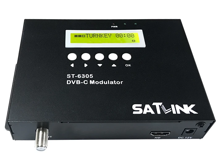 [Подлинный] модулятор Satlink ST-6305 DVB-C HD 1080P MPEG2 ST6305 1 маршрута | Электроника