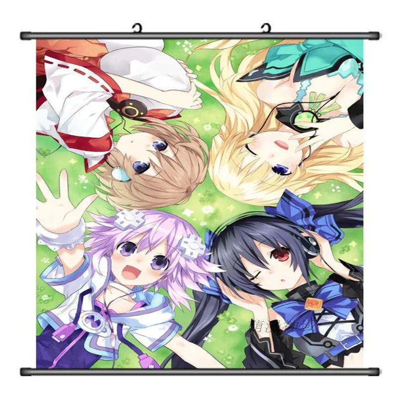 Аниме Декоративные Фотографии Нептун Hyperdimension Neptunia Noire фиолетовое сердце и черное