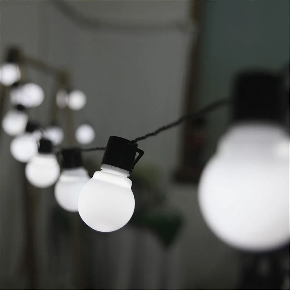 2 5 м 10Led большой шар Сказочная гирлянда для внутреннего и наружного использования