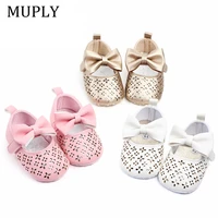 fashion baby shoes for newborn baby girl first walker infant big bow princess wedding party shoes summer soft soles shoes