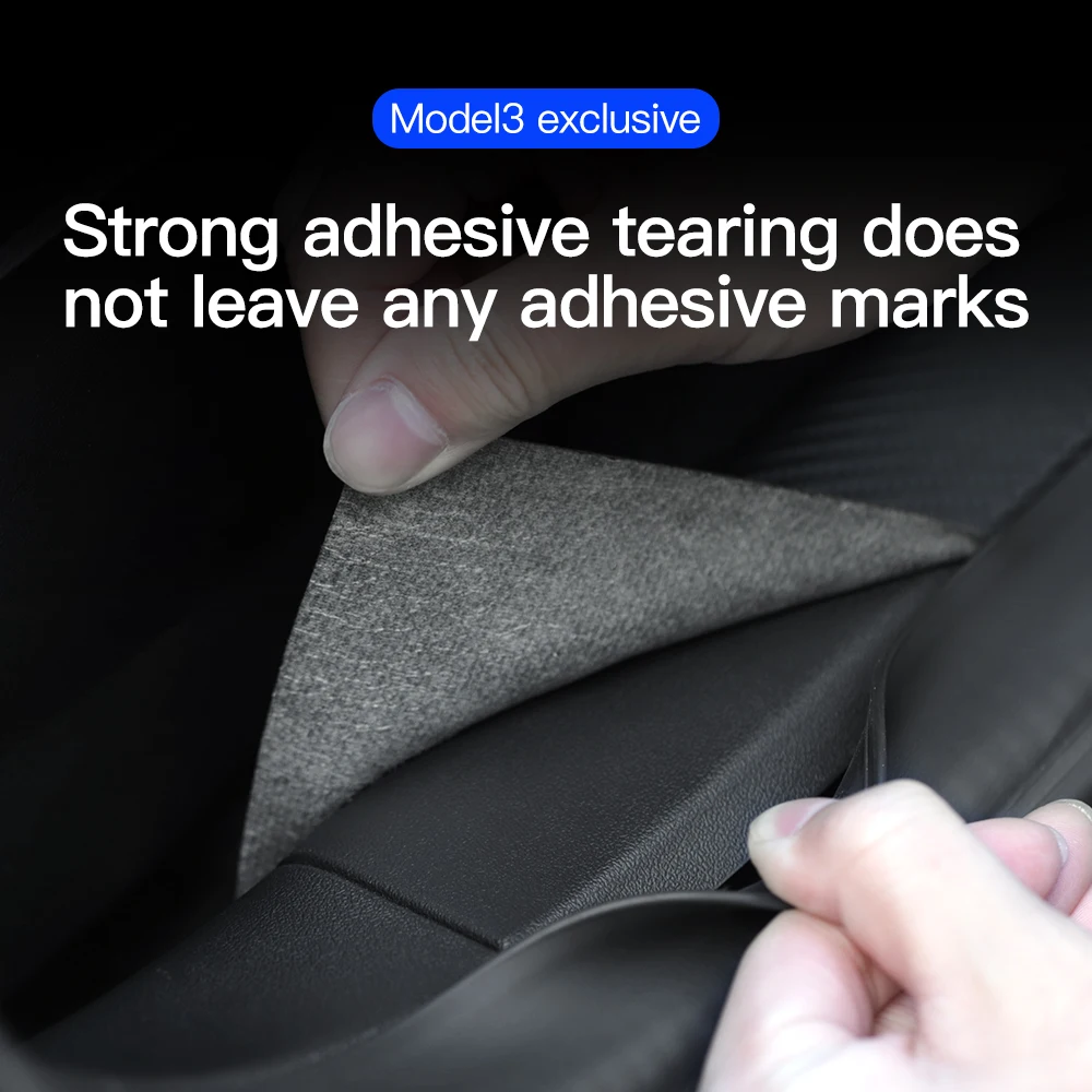 YZ 4 шт. углеродное волокно для Tesla Model 3 Накладка на порог автомобиля защитная