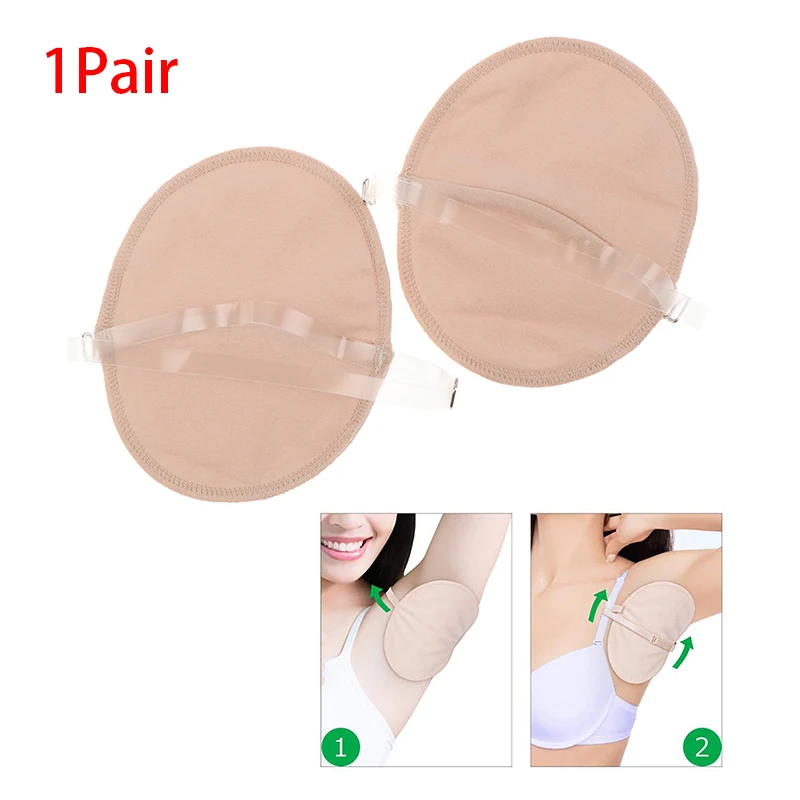 

Washable Armpit Sweat Underarm Sweat Pad Absorbing Guards Dress Sweat Perspiration Pads Shield Shoulder Absorbent Deodorant Pad