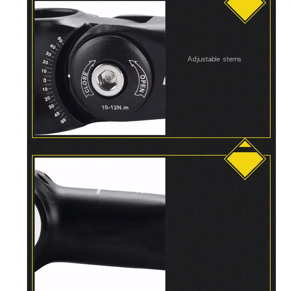 

90/110/120mm Adjustable Bike Stem Riser for 25.4/31.8mm Stem for Mountain Road Bike Bicycle Bicycle part