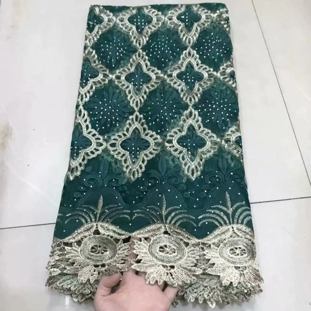 BEAUTIFICAL африканская кружевная ткань вышитый тюль с камнями 2019 Новое поступление