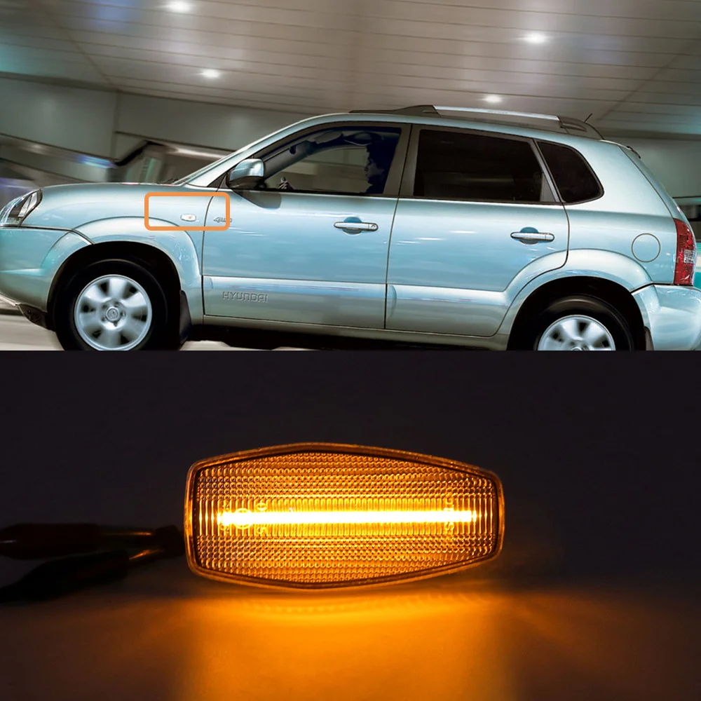 2 шт. поворотники для HYUNDA Sonata Tucson Elantra Tiburon 2003-2006 Accent 2004-2010 | Автомобили и мотоциклы