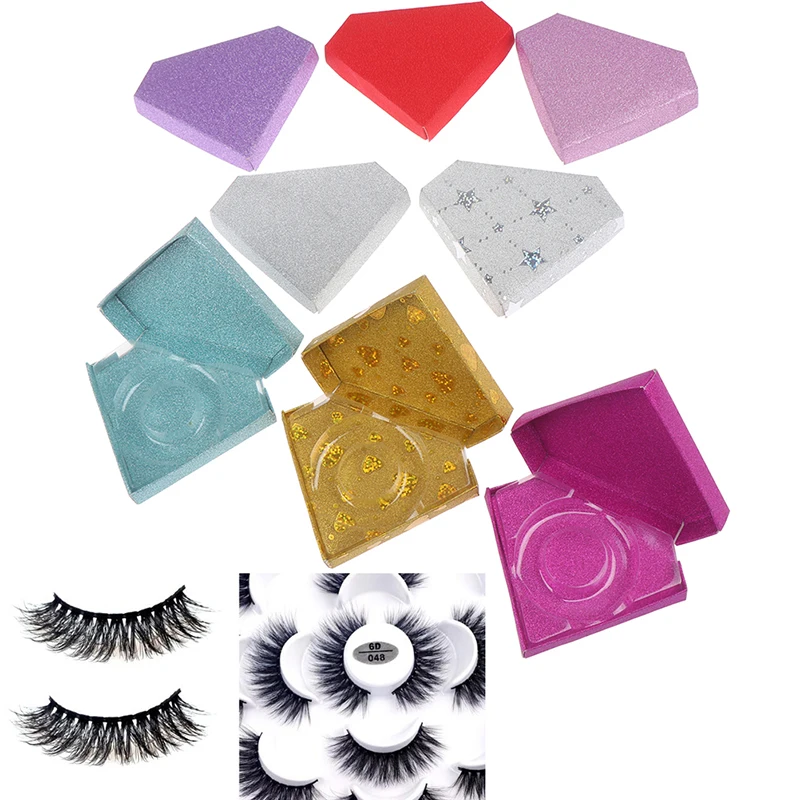 Оптовая продажа накладные ресницы упаковочная коробка 3D норковые коробки