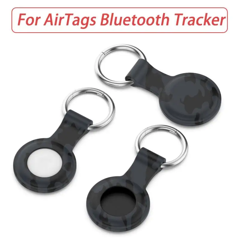 

New Product Silicone For Airtags Case For Apple Airtags Protective Cover For Airtag Locator Tracker Anti-lost Sleeve Key