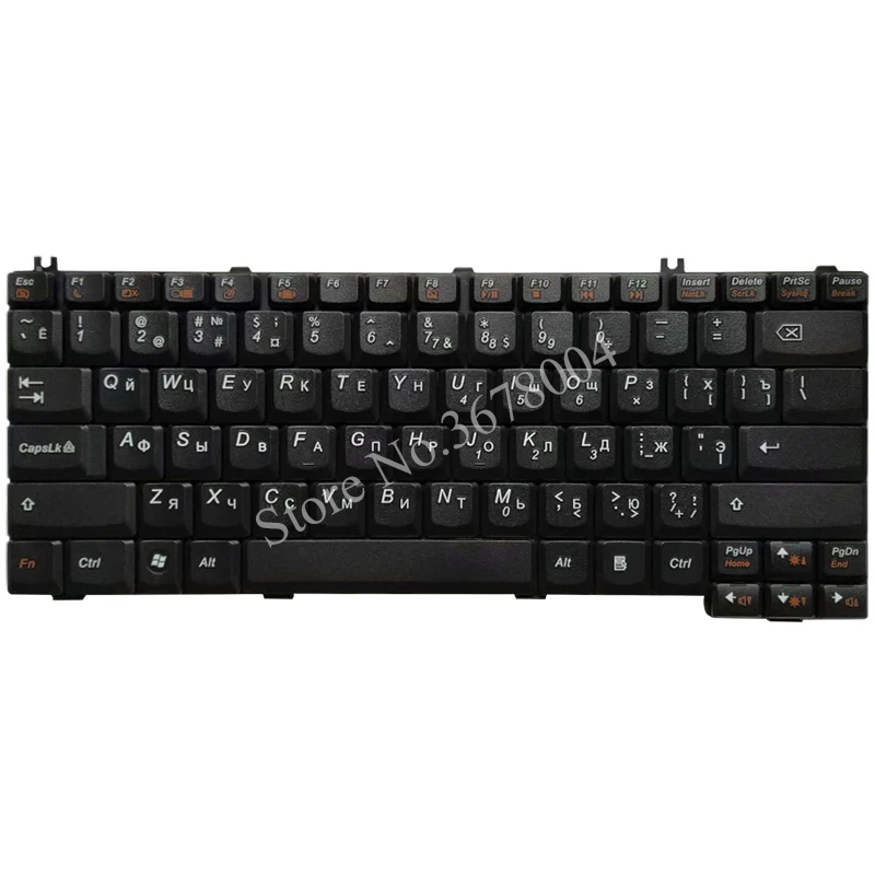 RU Клавиатура для ноутбука LENOVO N100 N200 N500 G530 V100 F31 Y330 C466 C467 N220 14001 14002 E23 E42 Y510 E41 русской