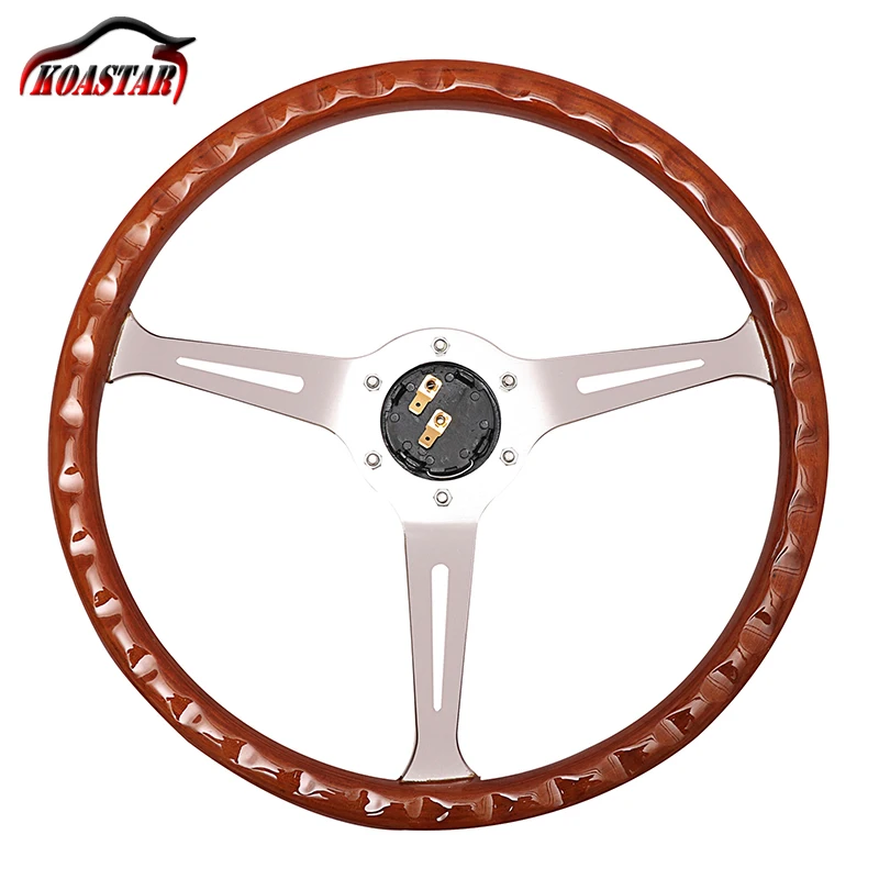 Гоночный автомобиль 380 мм 15 &quotклассическое деревянное рулевое колесо