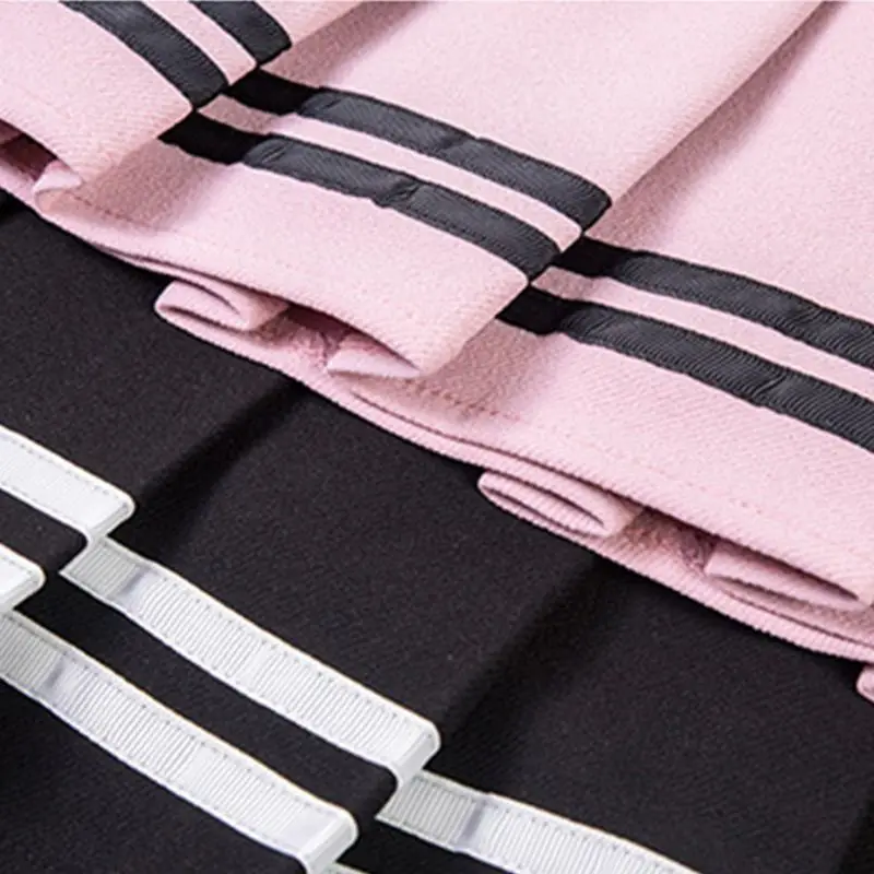 Женская плиссированная мини юбка трапециевидной формы с высокой талией и