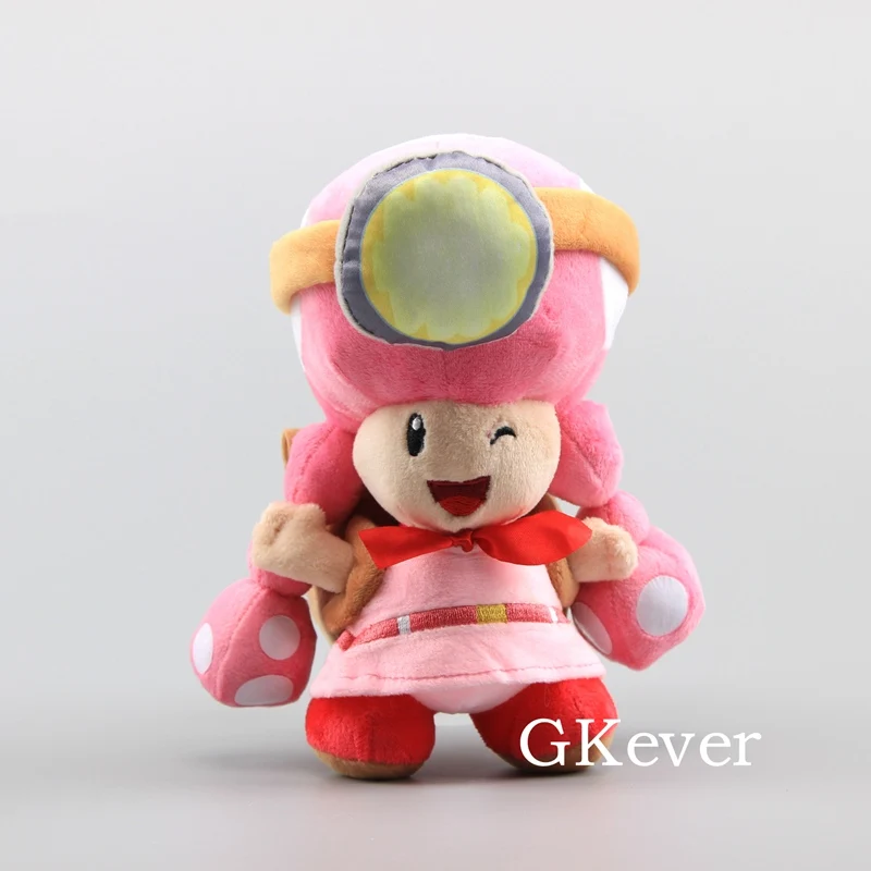 21cm Captain Toad 20-21 СМ серия Марио плюшевая жаба Мягкая кукла игрушка капитан жаба Плюшевые игрушки Детский подарок на день рождения - Цвет: 21cm Captain Toad