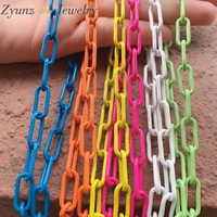 3 meters diy chain copper metal enamel chain diy bracelet necklace hand made chain jewelry making