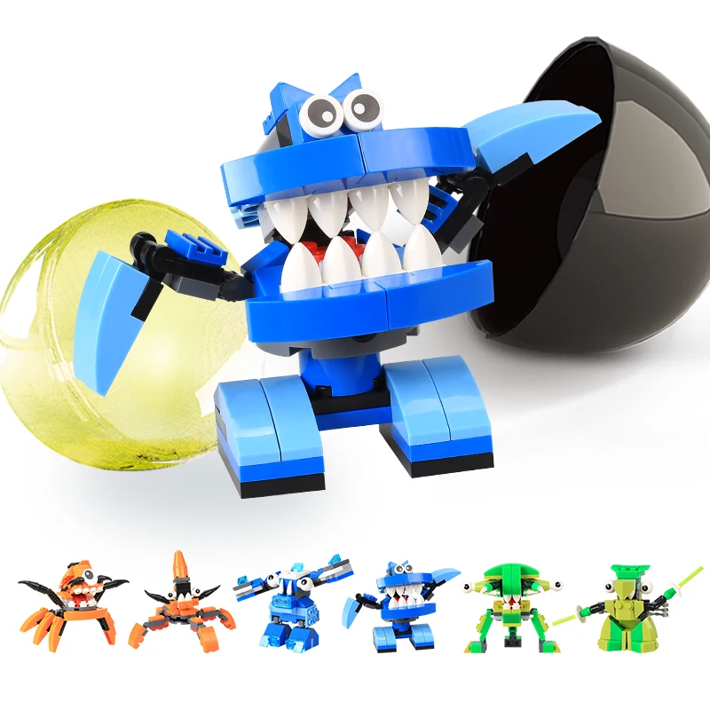 

Amiqi Toys Game Capsule Mini Mosters Series 6in1 Set Toys For Kid