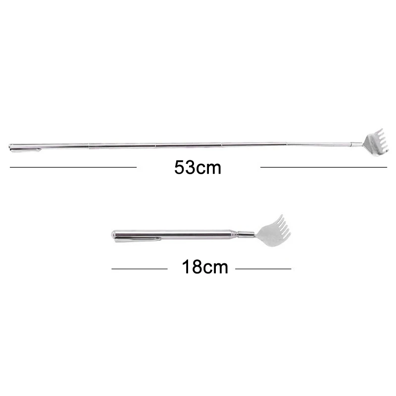 

Pen Claw Massager Bear Stainless Steel Extendable Back Scratcher Pen Clip Back Scratcher MJJ88