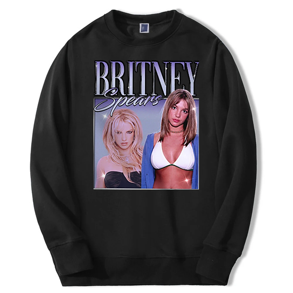 

Осенняя простая дышащая толстовка Britney для мужчин и женщин, толстовки, простая одежда для фитнеса, Мужская толстовка в стиле Харадзюку, спор...