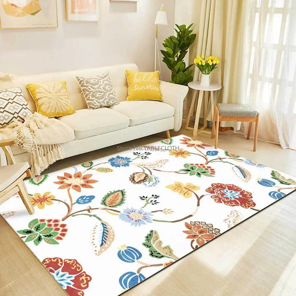 Светлые цветы в американском сельском пасторальном стиле белые Искусственные