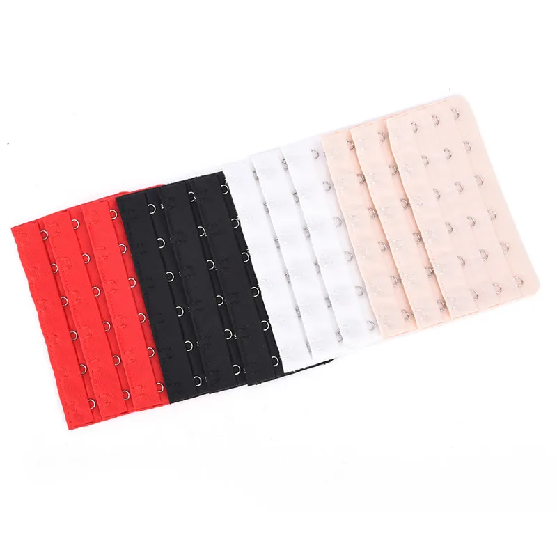 3 шт./компл. ряда 6 крючков расширение белье ремень Extender запасные с 2 крючка бар