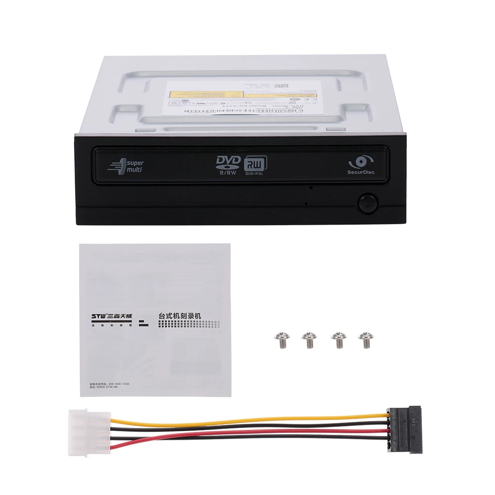 

DVD-RW 22X Desktop DVD Recorder SATA Serial Port DVD Reader for PC Desktop DVD-RW Recorder