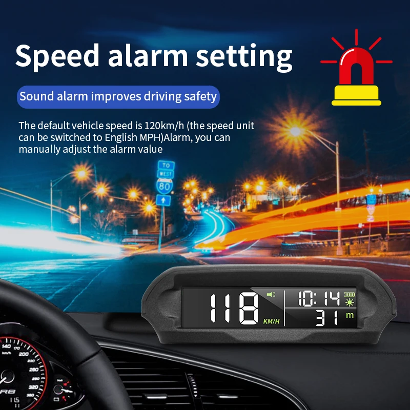 Автомобильный GPS-датчик VJOY S98 измеритель скорости превышения с дисплеем |