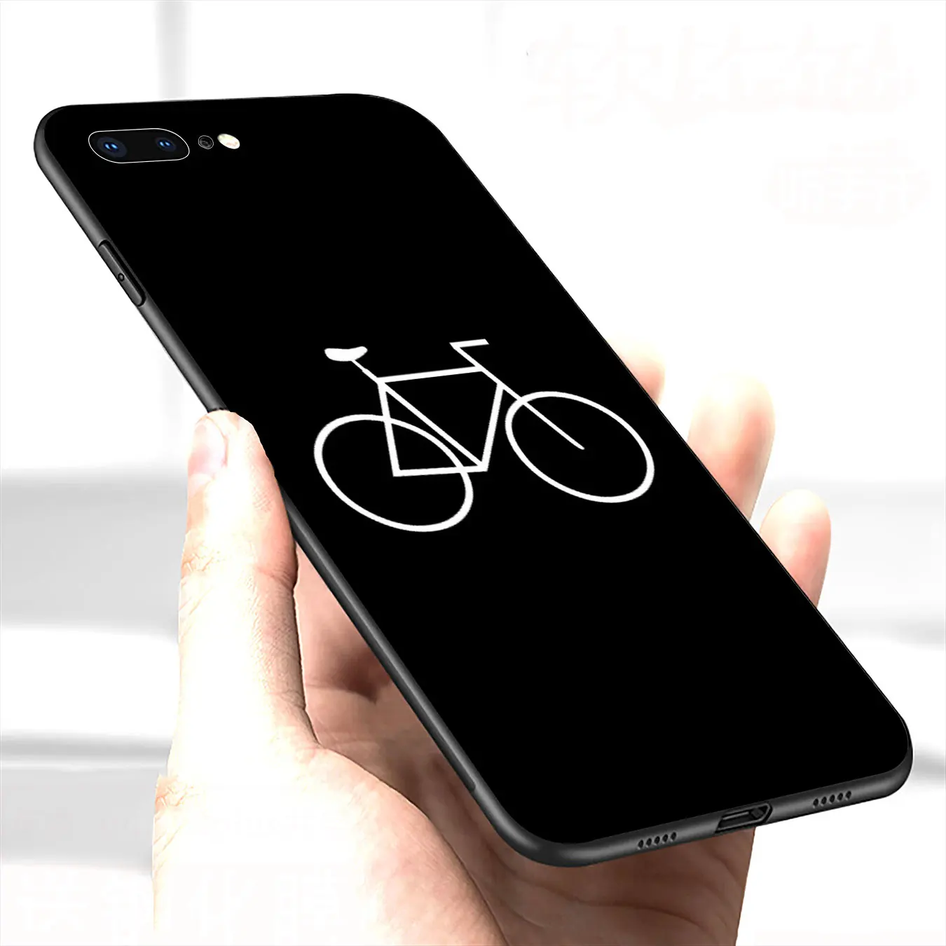 IYICAO фигурку велосипедное седло мягкий силиконовый чехол для iPhone 12 мини XR X XS 11 Pro Max