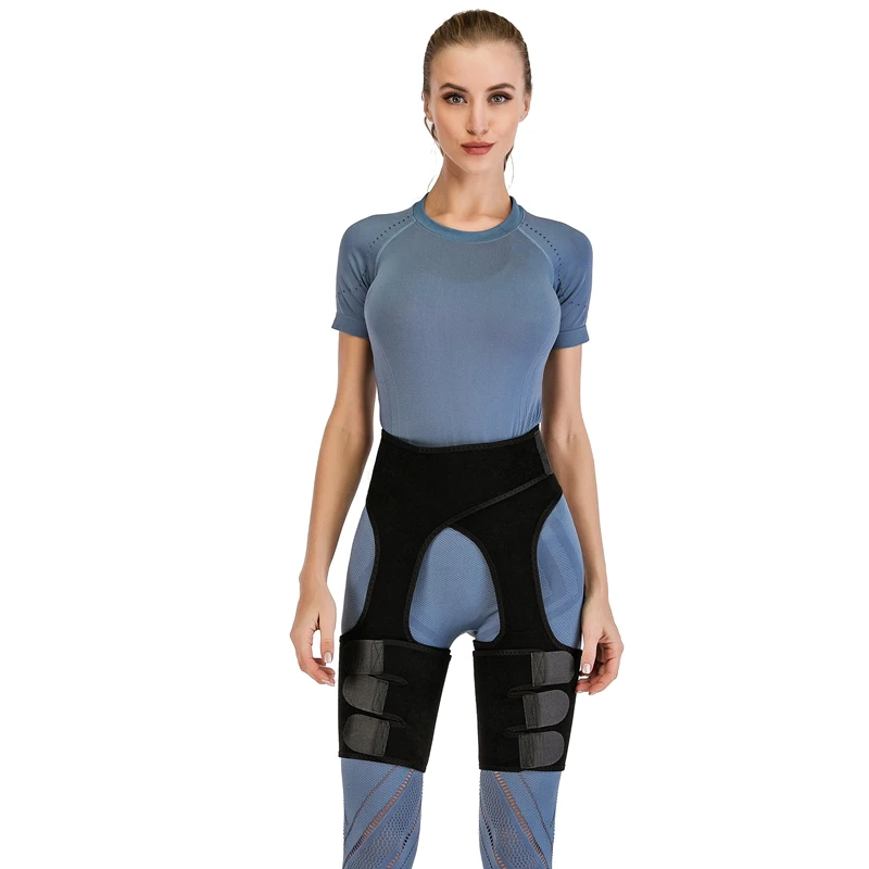 

Неопреновый корректирующий пояс для похудения и ног, триммеры для бедер, термообертки, контроль жирности, Корректирующее белье для ног, уме...