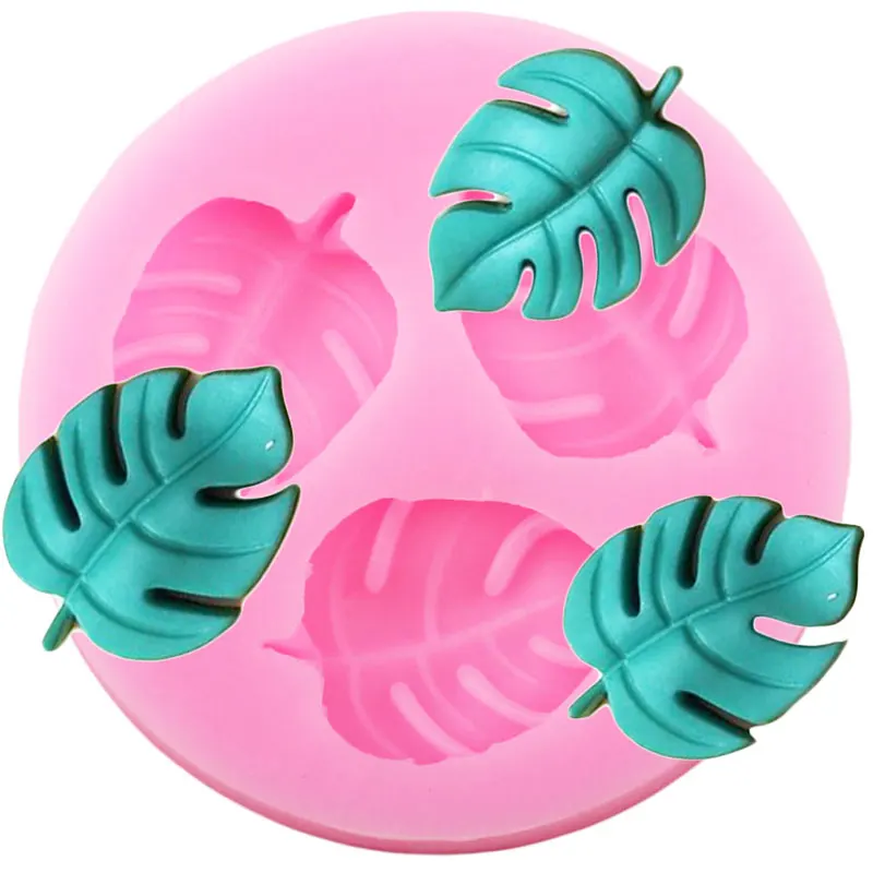Тропическая тема форма для помадки фламинго цветок черепаха лист конфеты
