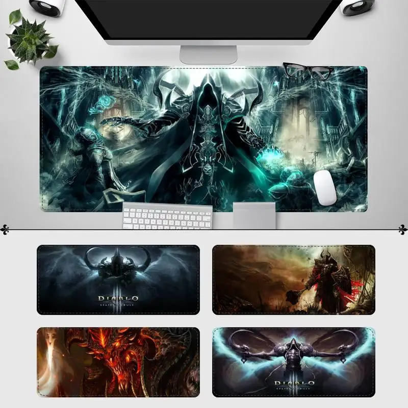 

Elegant Diablo Mouse Pad Gamer Keyboard Maus Pad Desk Mouse Mat Game Accessories For Overwatch