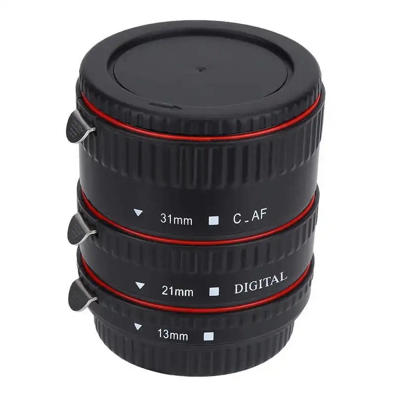 

Auto Focus Macro Extension Tube/Ring 13mm +21mm+ 31mm for Canon EOS EF Lens Mount for Close-up Shot Auto Focus Macro Extensio