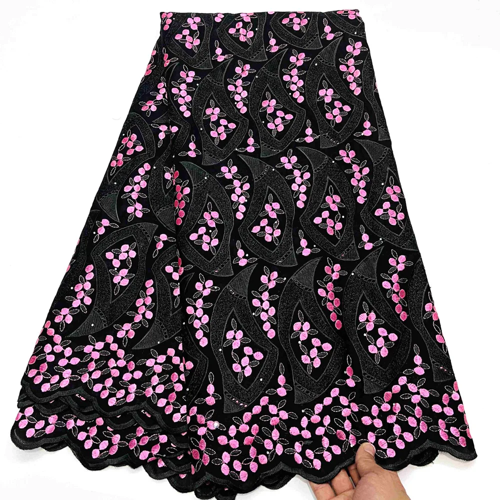 

Swiss Voile Lace In Switzerland Orange African Lace Fabric 2021 High Quality Lace Embroiderey Nigerian Lace Fabrics For Dress