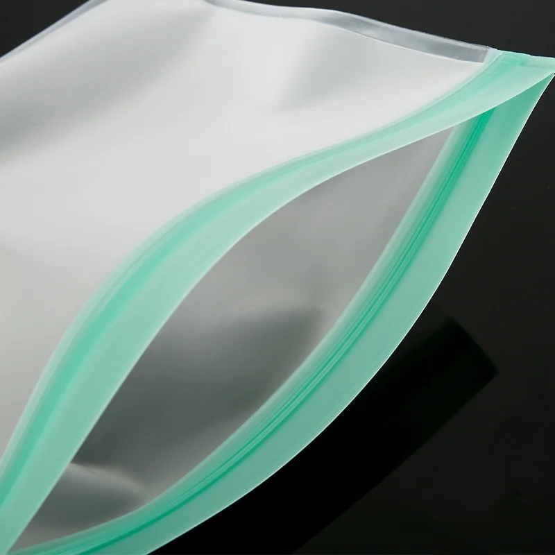 10 шт. Еда свежий сумки многоразовые силиконовые Ziplock мешки герметичные