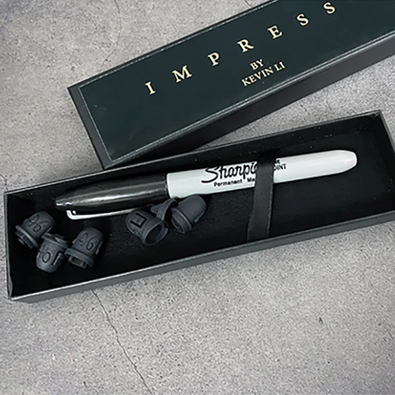 IMPRESS by Kevin Li & Hanson Chien волшебные фокусы реквизит Gimmicks ручка предсказаний Magic Mentalism