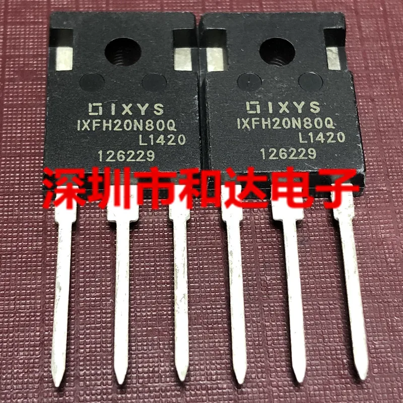 

5 шт. IXFH20N80Q TO-247 800V 20A