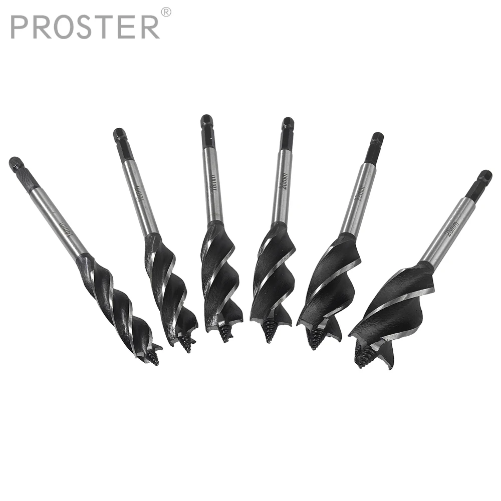 

Proster, набор сверл для дрели по дереву, 14, 16, 18, 20, 22, 25 мм, 6 шт.