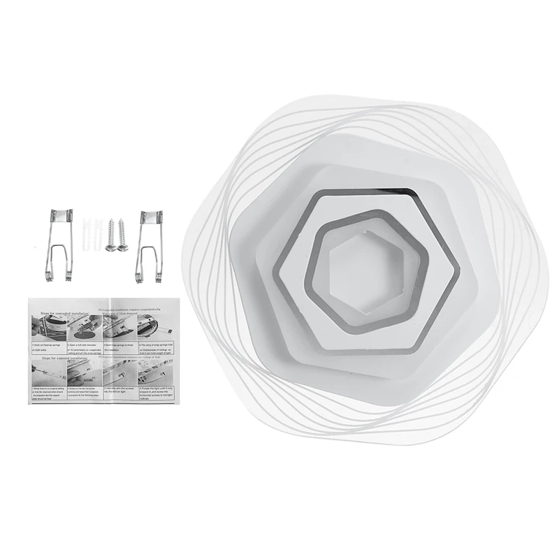 

220V Flower LED Ceiling Lights for Living Room Bedroom Kitchen 3000/4000/6000K Acrylic+Iron Boby Indoor Plafond Lamp Flush Mount