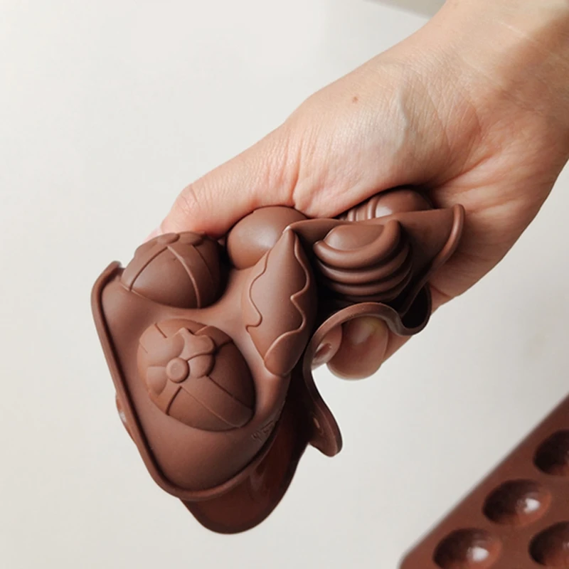 Форма для выпечки в пасхальном стиле силиконовые формы торта шоколада яиц гибкие